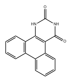 Dibenzo[f,h]quinazoline-2,4(1H,3H)-dione Structure