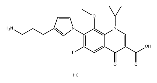 Moxifloxacin Impurity 80 Structure