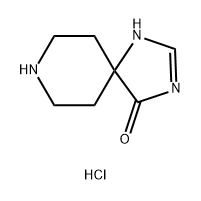 1,3,8-Triaza-spiro[4,5]dec-1-en-4-one hydrochloride Structure