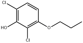 2,6-Dichloro-3-propoxyphenol Structure