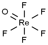 Rhenium fluoride oxide(ReF5O), (OC-6-21)- (9CI) Structure