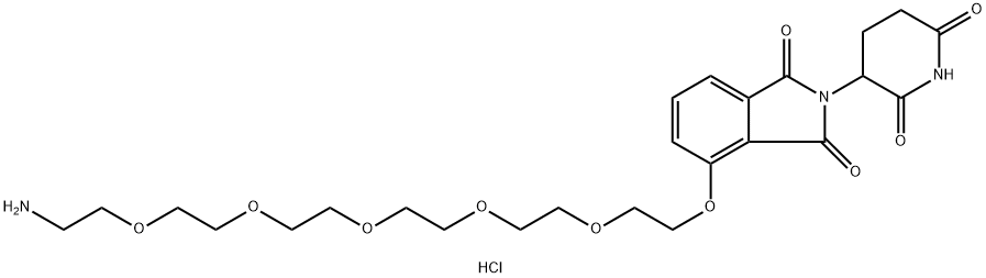 -ether-PEG5-amine Structure