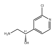 (S)-2-amino-1-(2-chloropyridin-4-yl)ethan-1-ol Structure