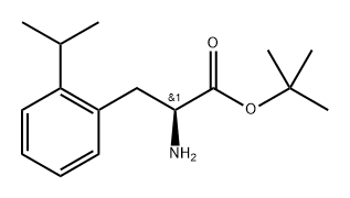 (S)-2-Amino-3-(2-isopropyl-phenyl)-propionic acid tert-butyl ester Structure