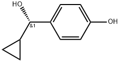 (S)-4-(cyclopropyl(hydroxy)methyl)phenol Structure