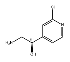 (R)-2-amino-1-(2-chloropyridin-4-yl)ethan-1-ol Structure