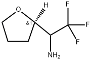 2-Furanmethanamine, tetrahydro-α-(trifluoromethyl)-, (2R)- Structure
