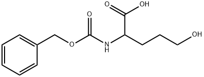 N-Cbz-5-hydroxy-DL-norvaline 구조식 이미지