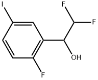 α-(Difluoromethyl)-2-fluoro-5-iodobenzenemethanol Structure
