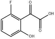 2-(2-fluoro-6-hydroxyphenyl)-2-oxoacetic acid Structure