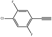 1-Chloro-4-ethynyl-2,5-difluorobenzene Structure