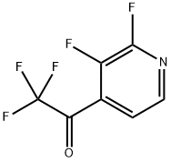 1-(2,3-Difluoropyridin-4-yl)-2,2,2-trifluoroethanone Structure