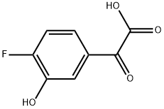 2-(4-fluoro-3-hydroxyphenyl)-2-oxoacetic acid Structure