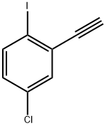 4-Chloro-2-ethynyl-1-iodobenzene Structure