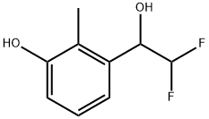 α-(Difluoromethyl)-3-hydroxy-2-methylbenzenemethanol 구조식 이미지