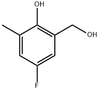 5-Fluoro-2-hydroxy-3-methylbenzenemethanol Structure