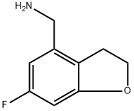 (6-Fluoro-2,3-dihydrobenzofuran-4-yl)methanamine 구조식 이미지