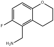 (6-Fluorochroman-5-yl)methanamine Structure