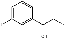 α-(Fluoromethyl)-3-iodobenzenemethanol Structure