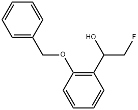 α-(Fluoromethyl)-2-(phenylmethoxy)benzenemethanol Structure