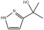 1H-Pyrazole-3-methanol, α,α-dimethyl- 구조식 이미지