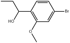 1-(4-bromo-2-methoxyphenyl)propan-1-ol Structure