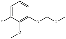 1-fluoro-2-methoxy-3-(methoxymethoxy)benzene Structure