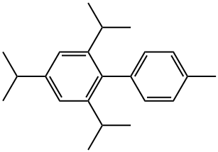 4'-Methyl-2,4,6-tris(1-methylethyl)-1,1'-biphenyl Structure