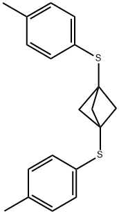 1,3-bis(p-tolylthio)bicyclo[1.1.1]pentane Structure