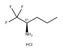 (R)-1,1,1-trifluoropentan-2-amine hydrochloride Structure