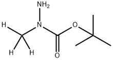 tert-butyl N-amino-N-(trideuteriomethyl)carbamate 구조식 이미지