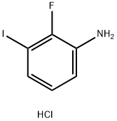 2-Fluoro-3-iodoaniline hydrochloride Structure