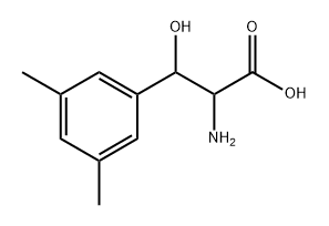 Phenylalanine, β-hydroxy-3,5-dimethyl- 구조식 이미지
