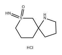 7-imino-7lambda6-thia-1-azaspiro[4.5]decan-7-one dihydrochloride Structure