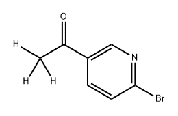 1-(6-Bromopyridin-3-yl)ethanone-d3 Structure