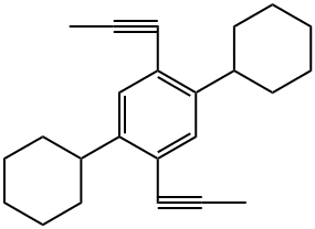 POLY(2 5-DICYCLOHEXYLPHENYLENE-1 4-ETHY& 구조식 이미지