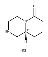 (S)-Octahydro-pyrido1,2-apyrazin-6-one hydrochloride 구조식 이미지