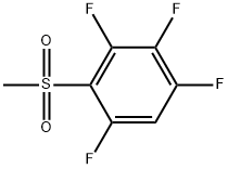 1,2,3,5-Tetrafluoro-4-(methylsulfonyl)benzene 구조식 이미지