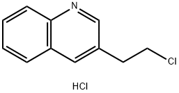 3-(2-Chloroethyl)quinoline hydrochloride Structure