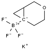 trifluoro(3-oxabicyclo[4.1.0]heptan-6-yl)boranuide Structure