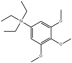 1,2,3-Trimethoxy-5-(triethylsilyl)benzene Structure