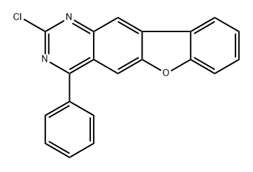 2-chloro-4-phenylbenzofuro[2,3-g]quinazoline Structure