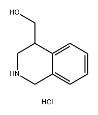 (1,2,3,4-tetrahydroisoquinolin-4-yl)methanol hydrochloride 구조식 이미지