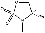 (4S)-3,4-Dimethyl-1,2,3-oxathiazolidine 2,2-dioxide Structure