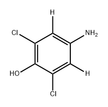 Phen-3,5-d2-ol, 4-amino-2,6-dichloro- Structure