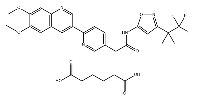 BOS-172738 hemiadipate Structure