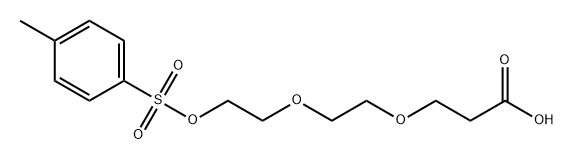 Tos-PEG3-acid Structure