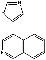 5-(isoquinolin-4-yl)oxazole Structure