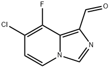 7-Chloro-8-fluoroimidazo[1,5-a]pyridine-1-carboxaldehyde Structure