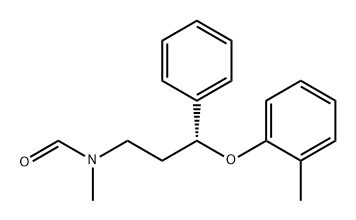 (R)-N-methyl-N-(3-phenyl-3-(o-tolyloxy)propyl)formamide Structure